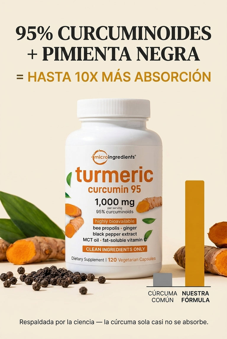 Turmeric Curcumin 95 - Cúrcuma para tus Articulaciones — sección 4