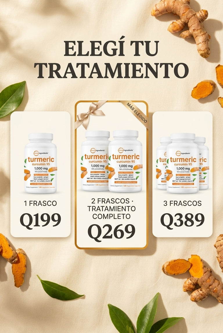 Turmeric Curcumin 95 - Cúrcuma para tus Articulaciones — sección 7