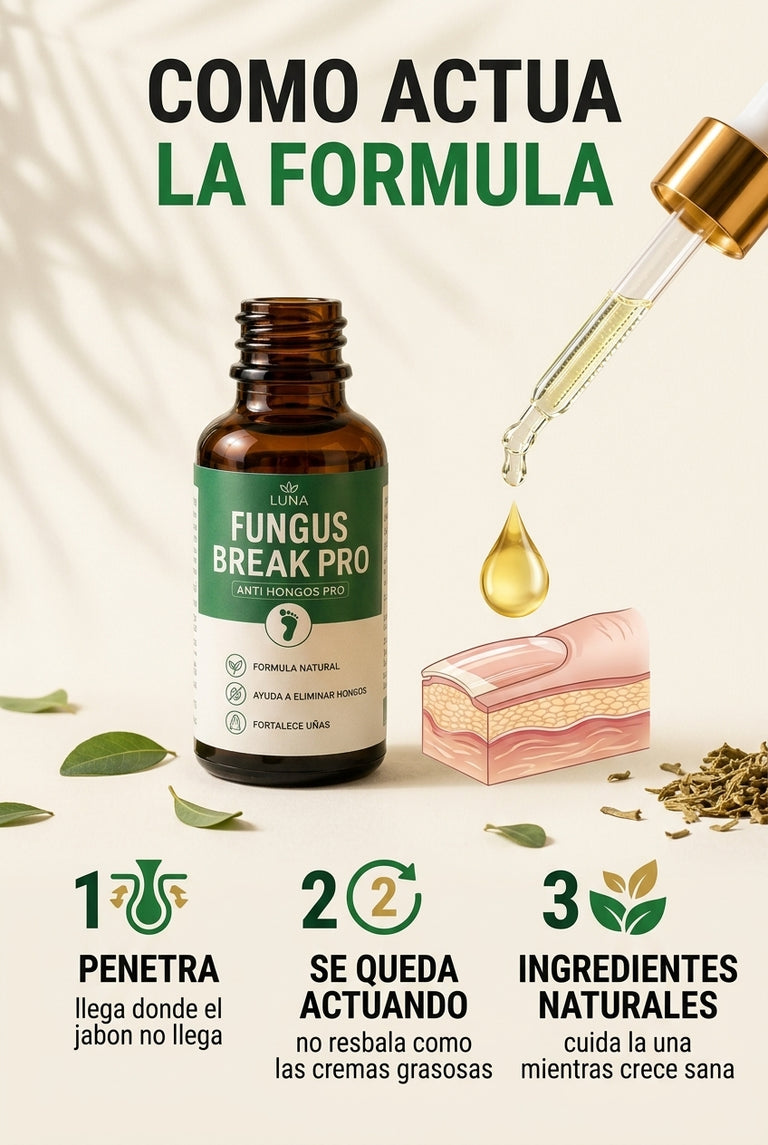 Fungus Break Pro - Suero Natural para Unas — sección 5