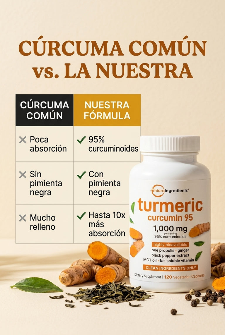 Turmeric Curcumin 95 - Cúrcuma para tus Articulaciones — sección 8