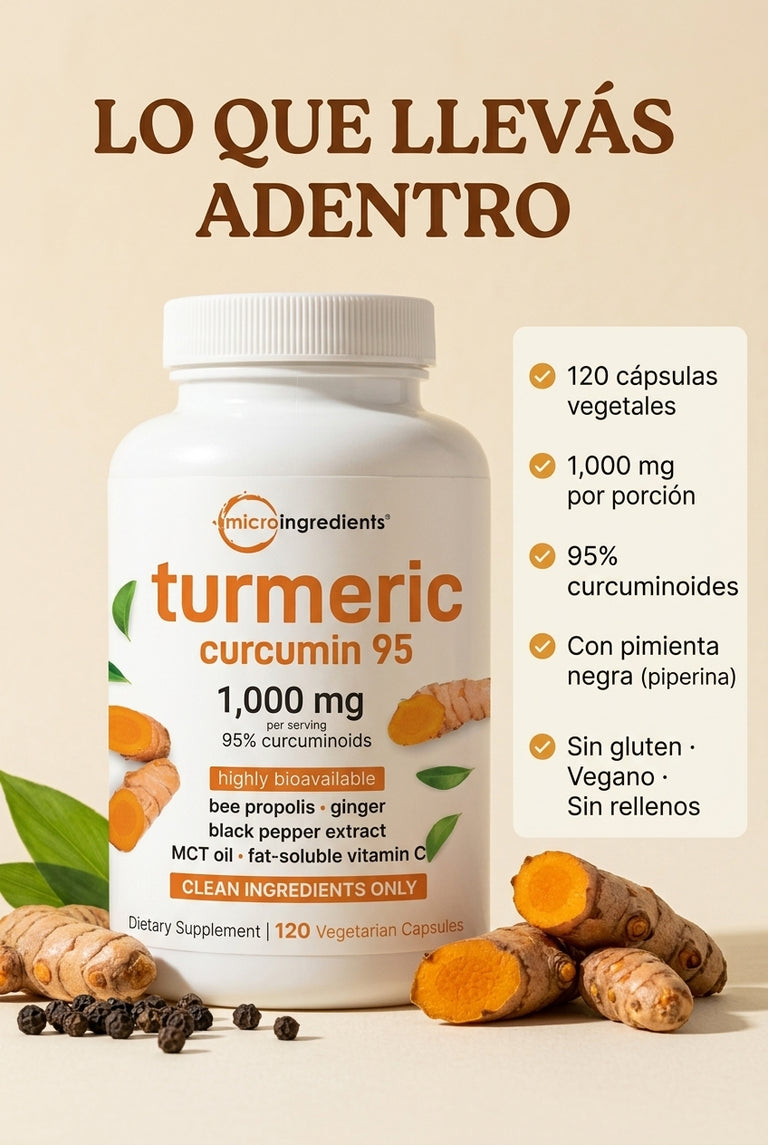Turmeric Curcumin 95 - Cúrcuma para tus Articulaciones — sección 6