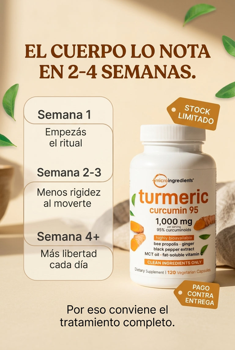 Turmeric Curcumin 95 - Cúrcuma para tus Articulaciones — sección 9