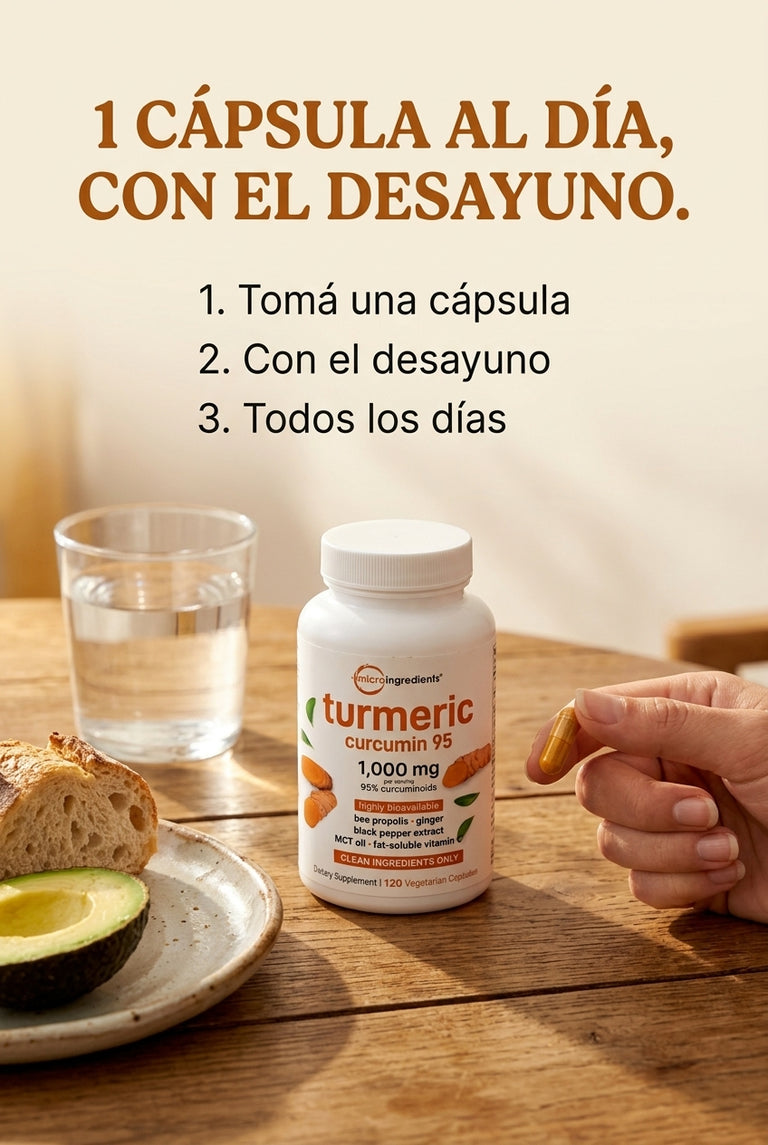 Turmeric Curcumin 95 - Cúrcuma para tus Articulaciones — sección 5