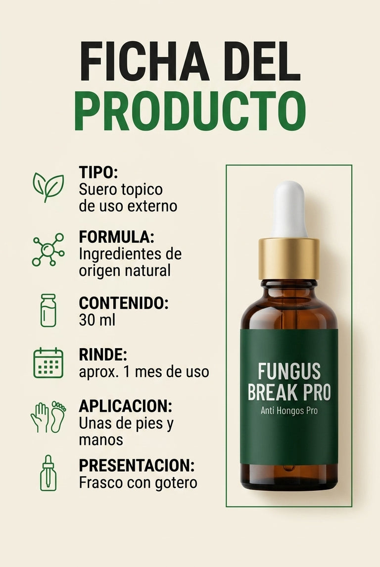 Fungus Break Pro - Suero Natural para Unas — sección 8