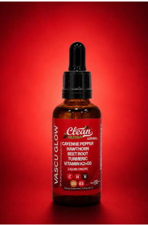 Vascu Glow — Gotas para circulación y corazón