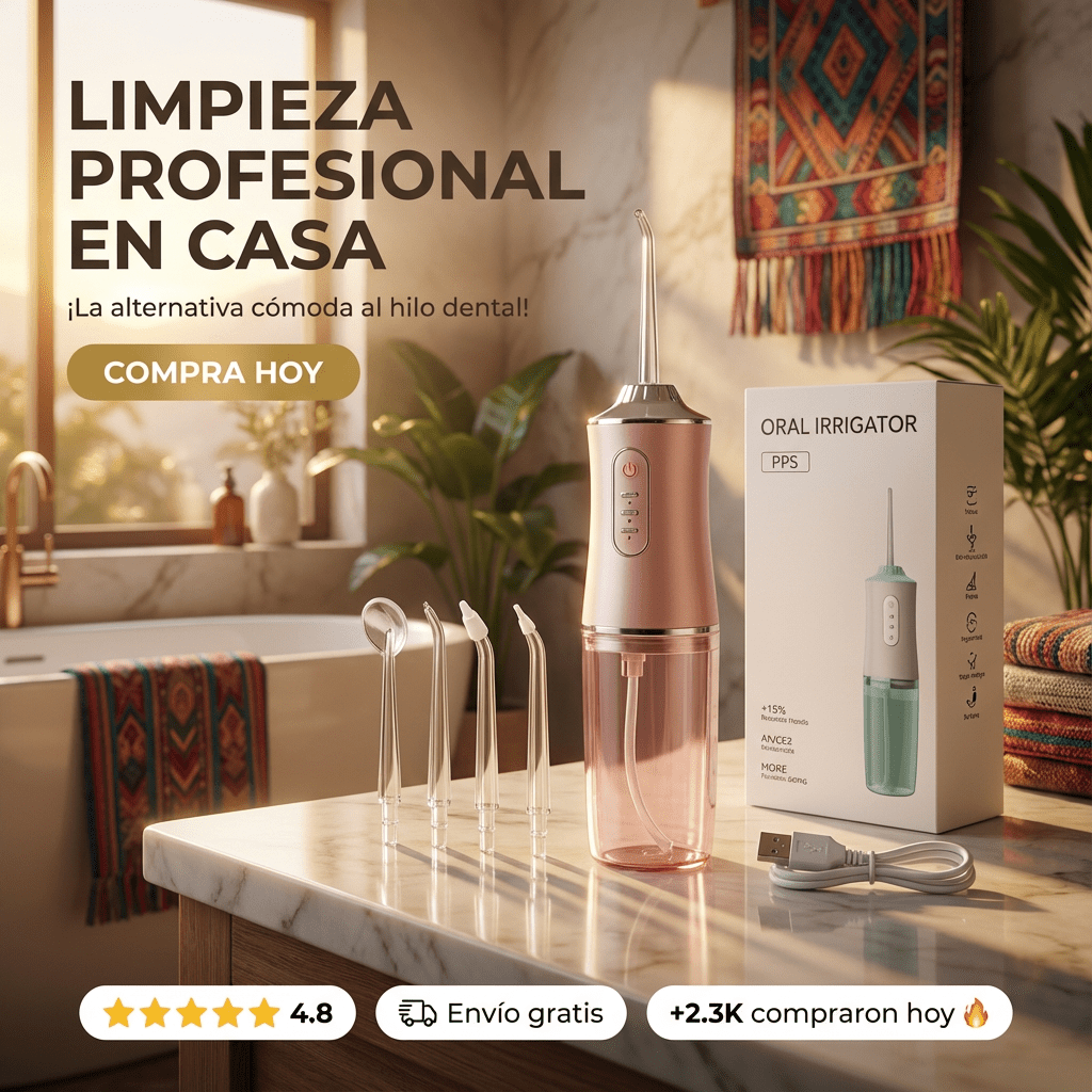 Irrigador Bucal