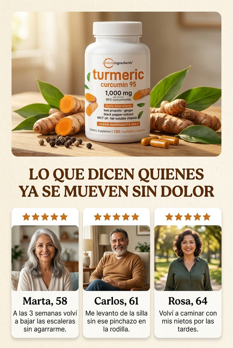 Turmeric Curcumin 95 - Cúrcuma para tus Articulaciones — sección 10