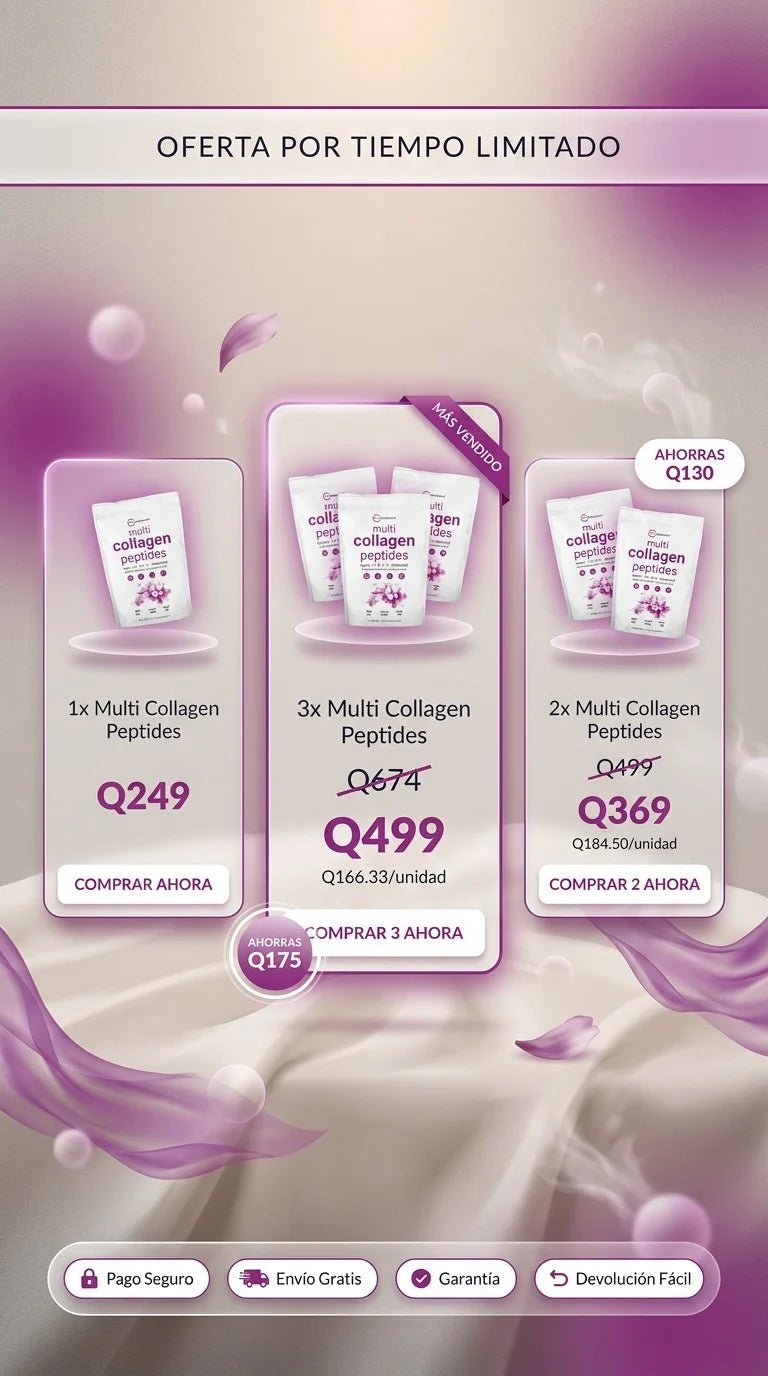 Oferta por tiempo limitado - 1, 2 o 3 packs